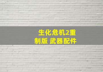 生化危机2重制版 武器配件